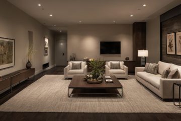Luxury interior image showing Measure the living room envelope before choosing a livingroom set