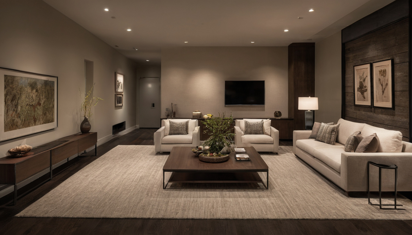 Luxury interior image showing Measure the living room envelope before choosing a livingroom set