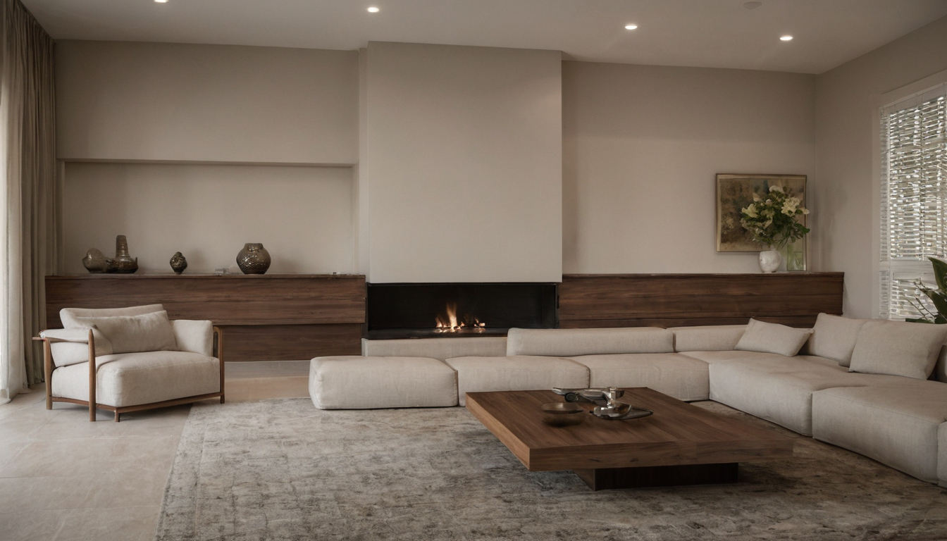 Compare three furniture-layout packages before hiring villa interior design services shown in a luxury residential interior