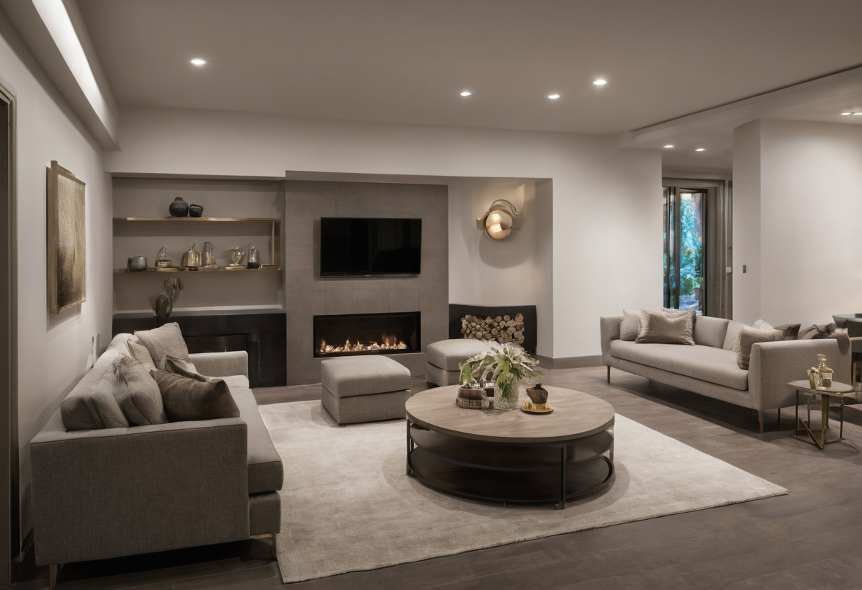 Luxury interior image showing Full-service procurement adds purchasing accountability to villa interior design